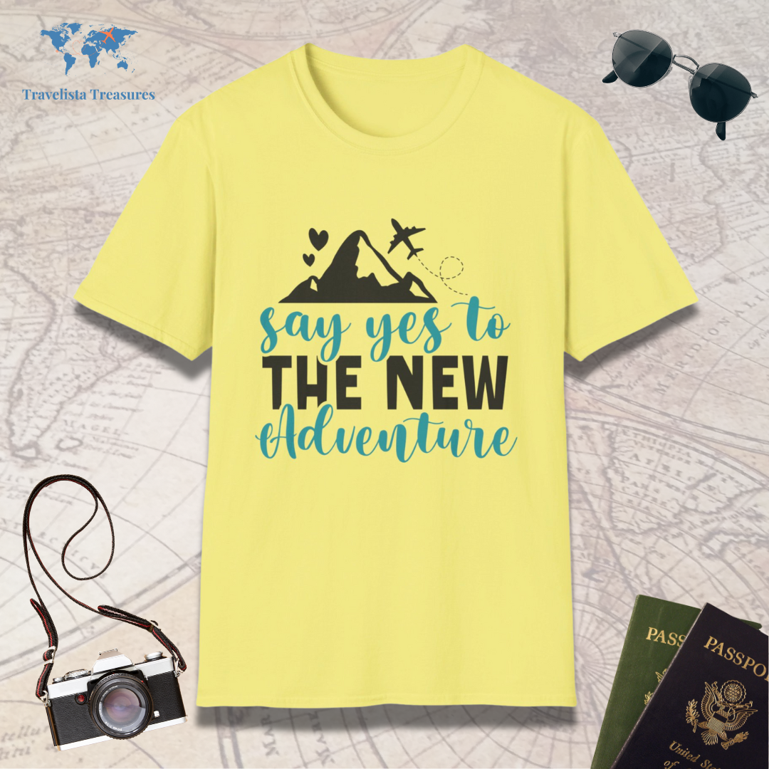 Say Yes To New Adventures T-Shirt