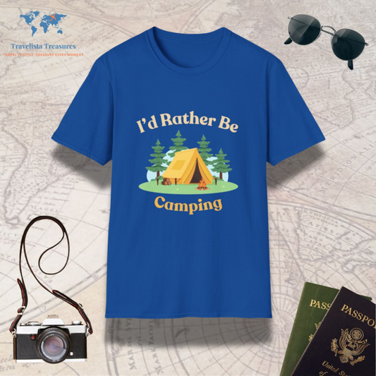 I'd Rather be Camping T-Shirt