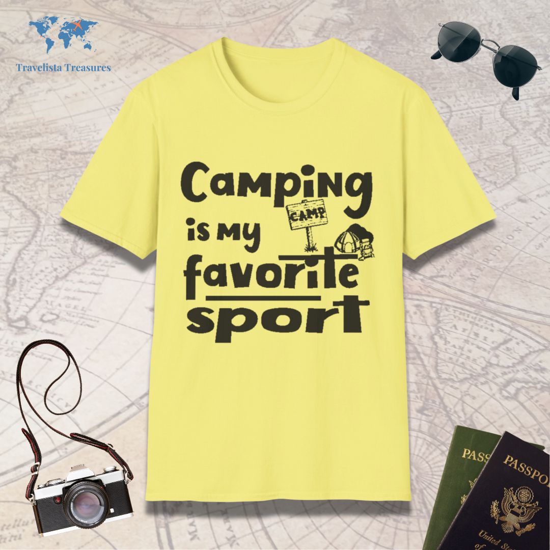 Camping Is My Favorite Sport T-Shirt