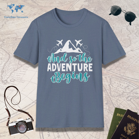 And So The Adventure Begins T-Shirt