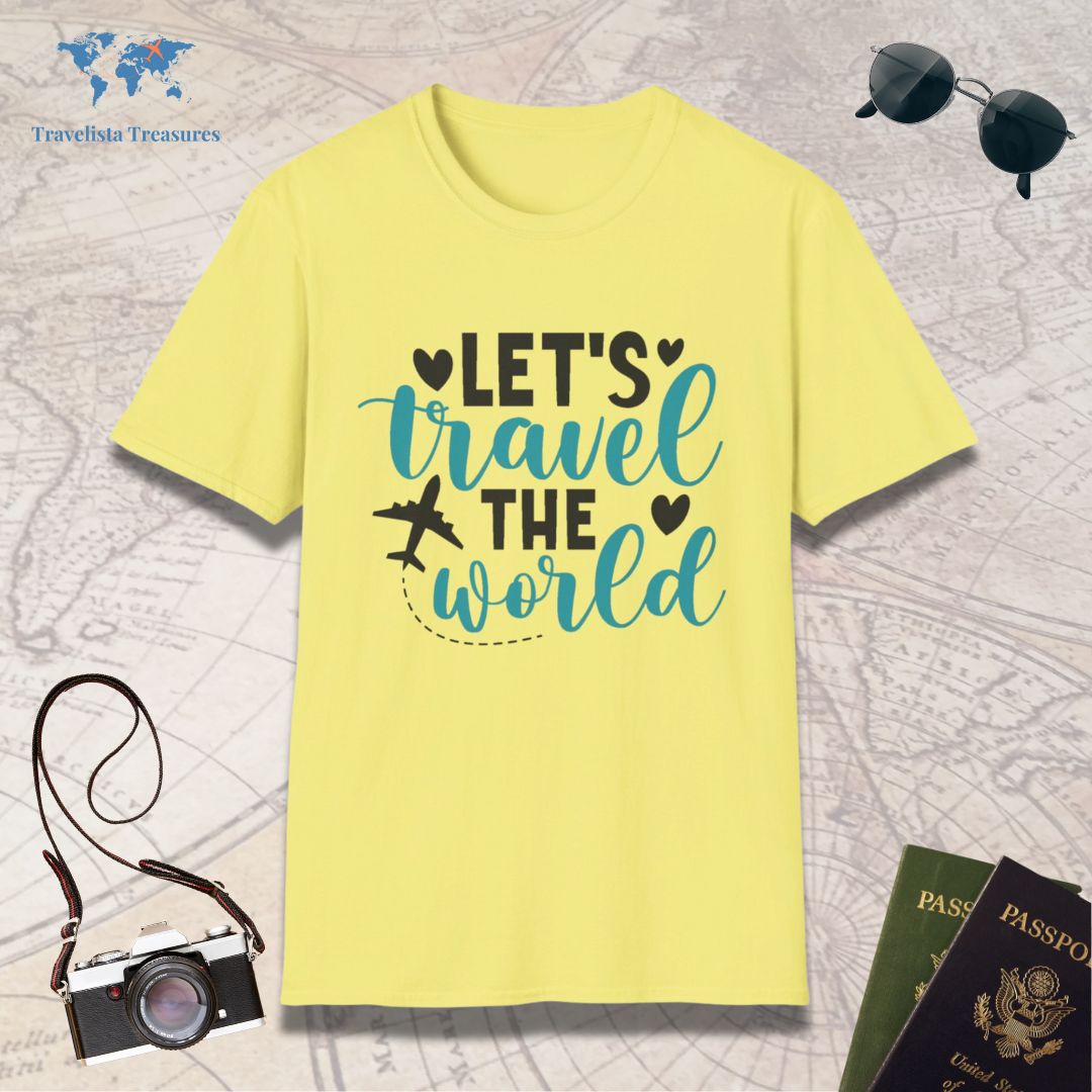 Let's Travel The World T-Shirt