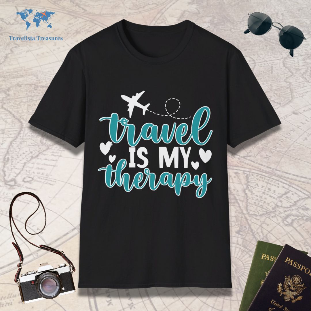 Travel Is My Therapy T-Shirt