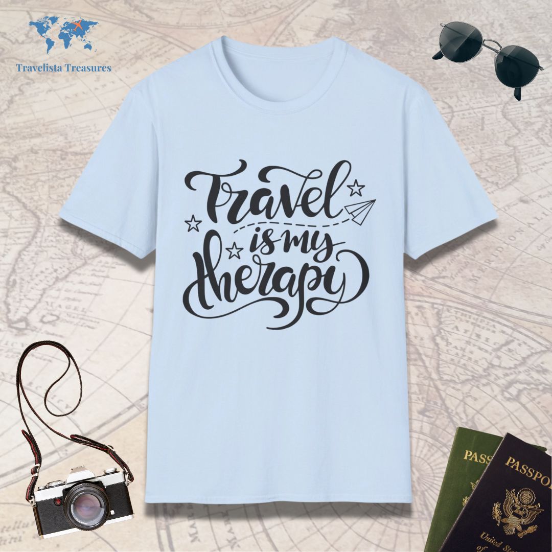 Travel Is My Therapy T-Shirt