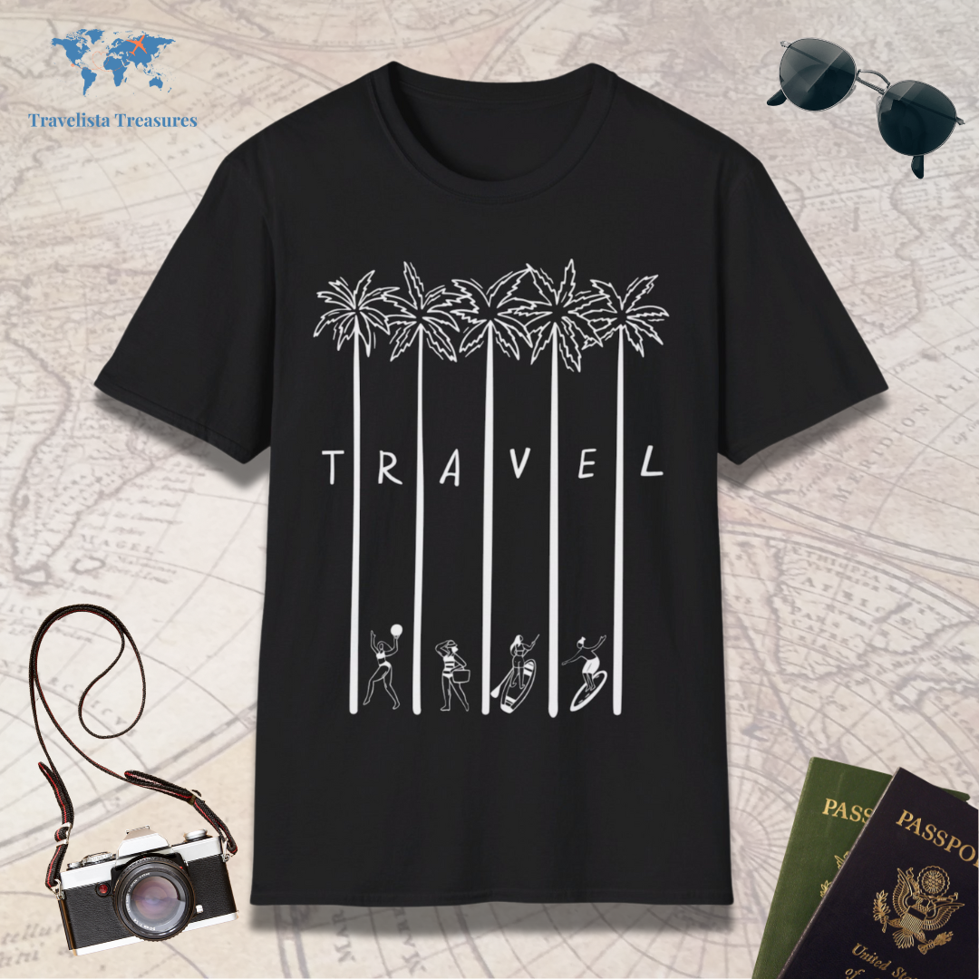 Travel Palm Trees T-Shirt