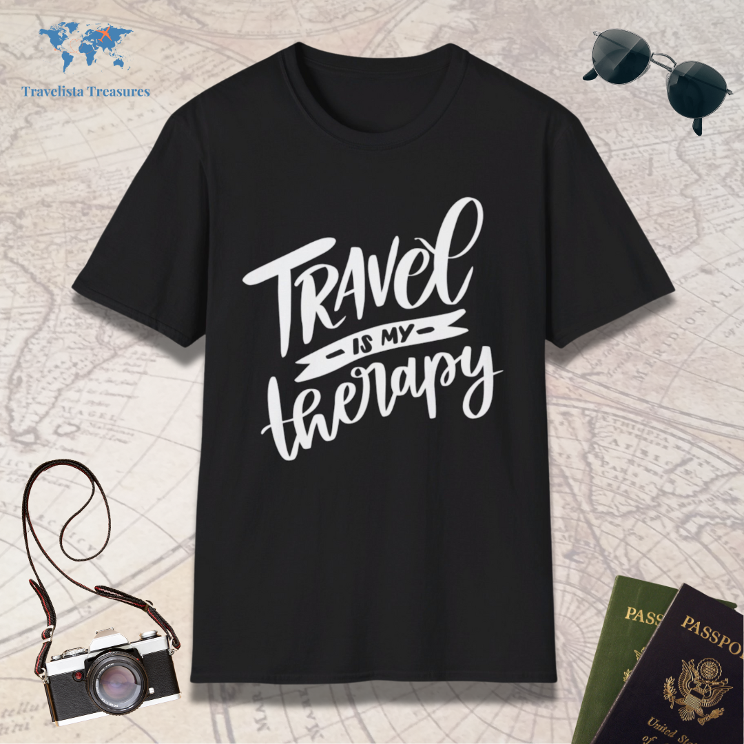 Travel Is My Therapy T-Shirt