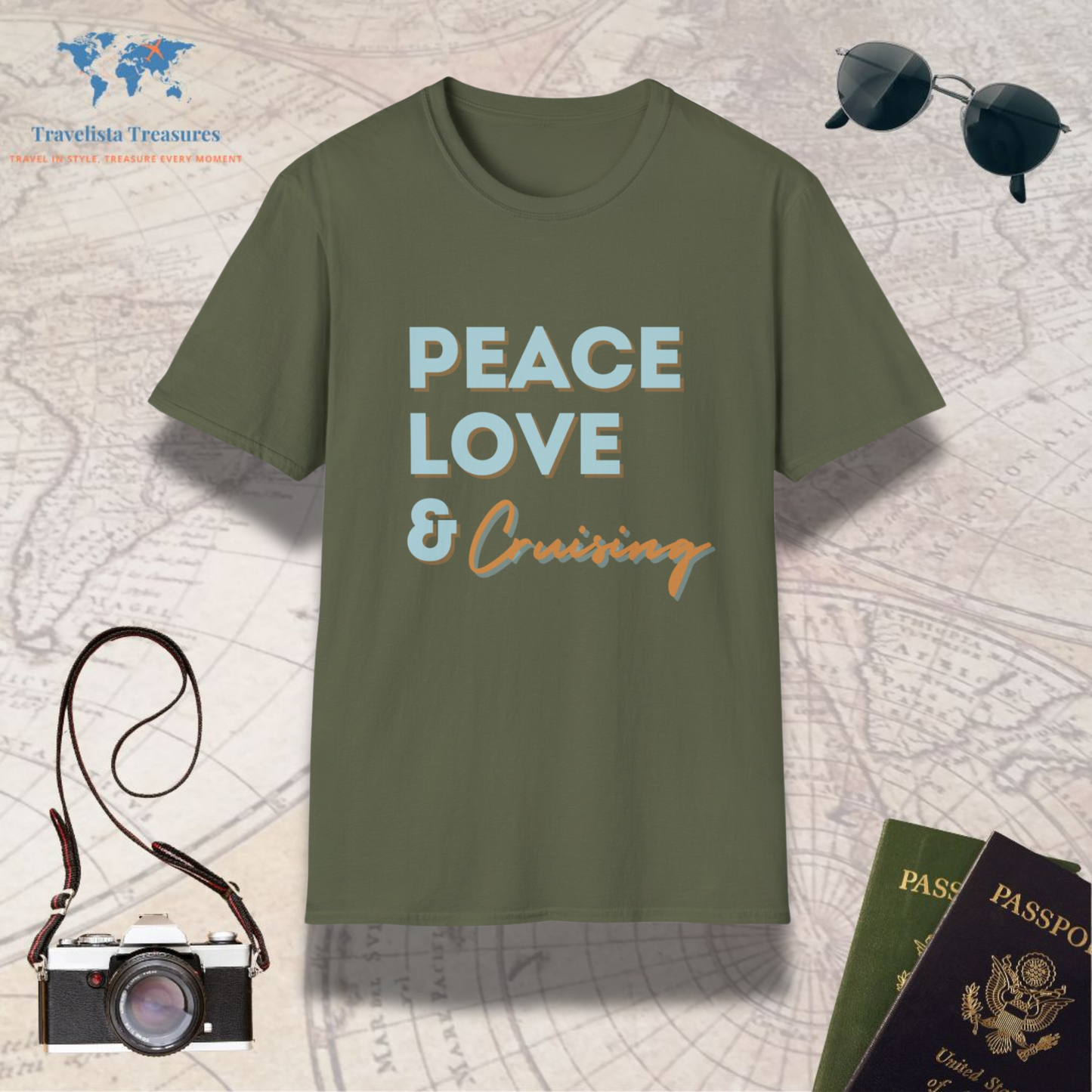 Peace, Love & Cruising T-Shirt