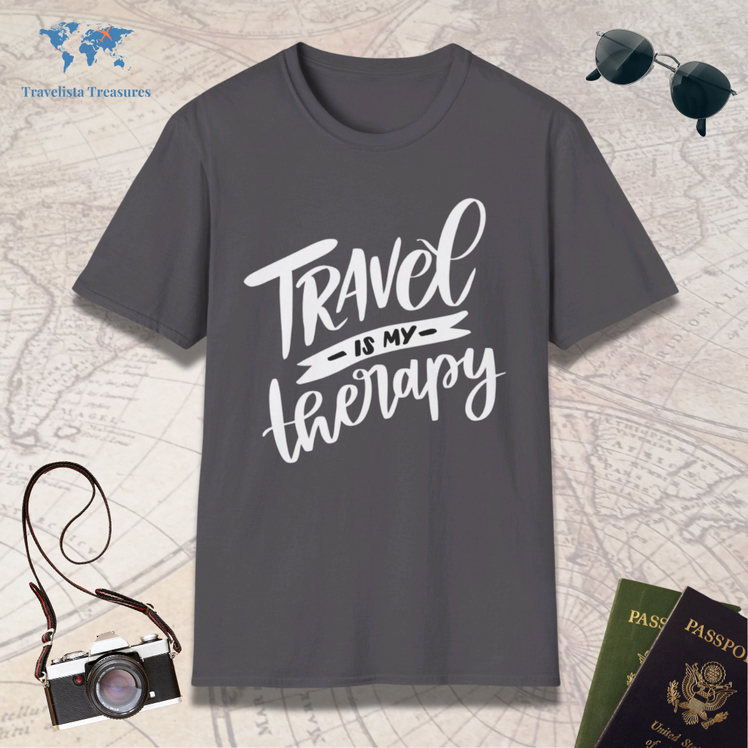 Travel Is My Therapy T-Shirt