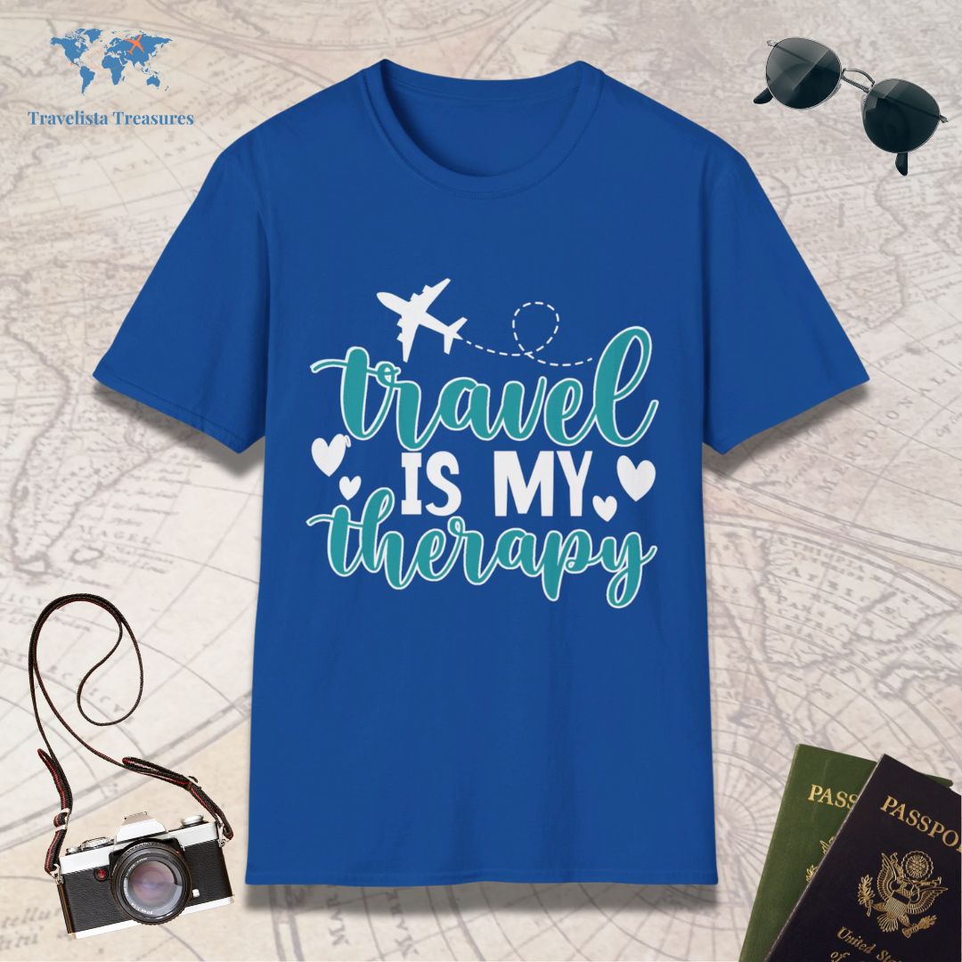 Travel Is My Therapy T-Shirt