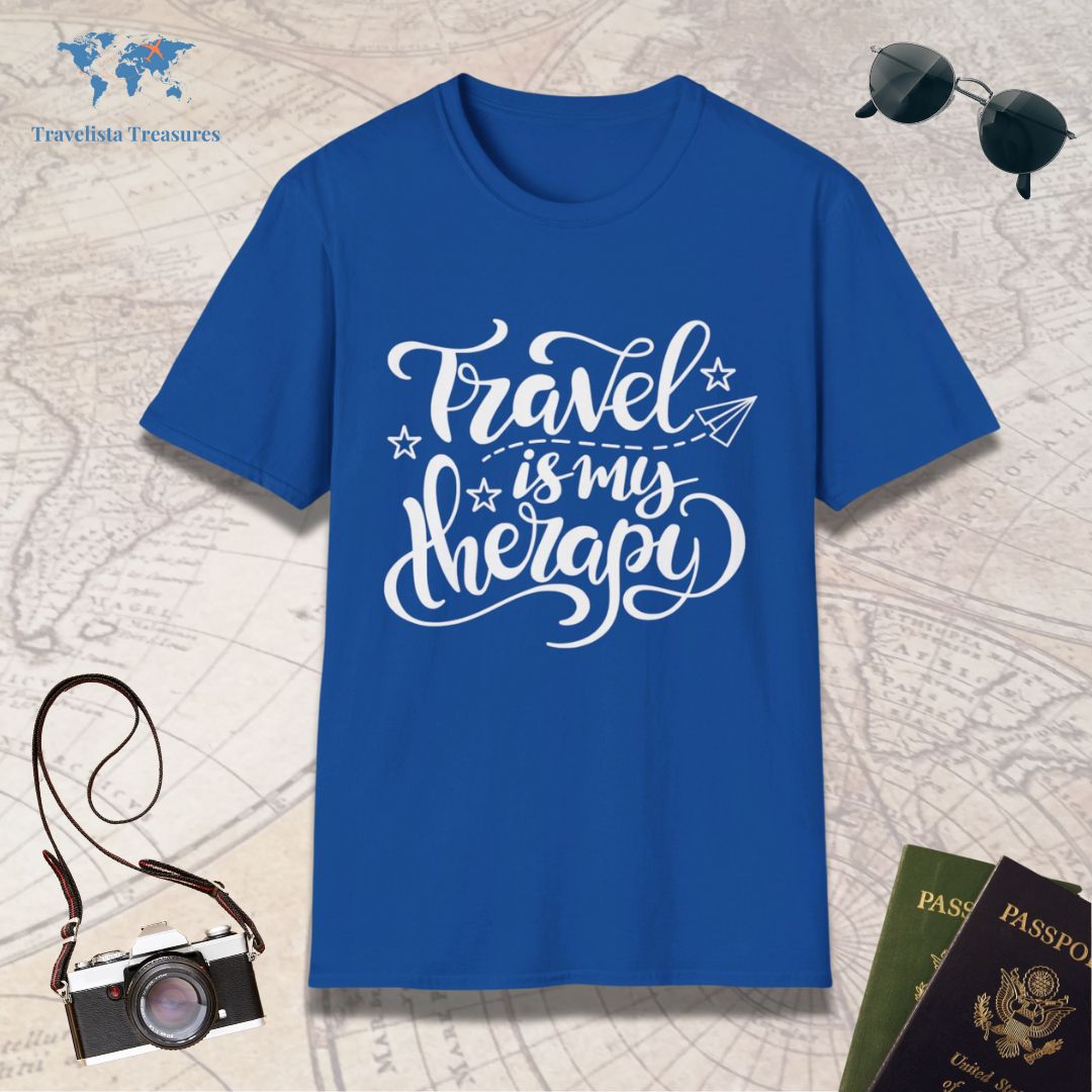 Travel Is My Therapy T-Shirt