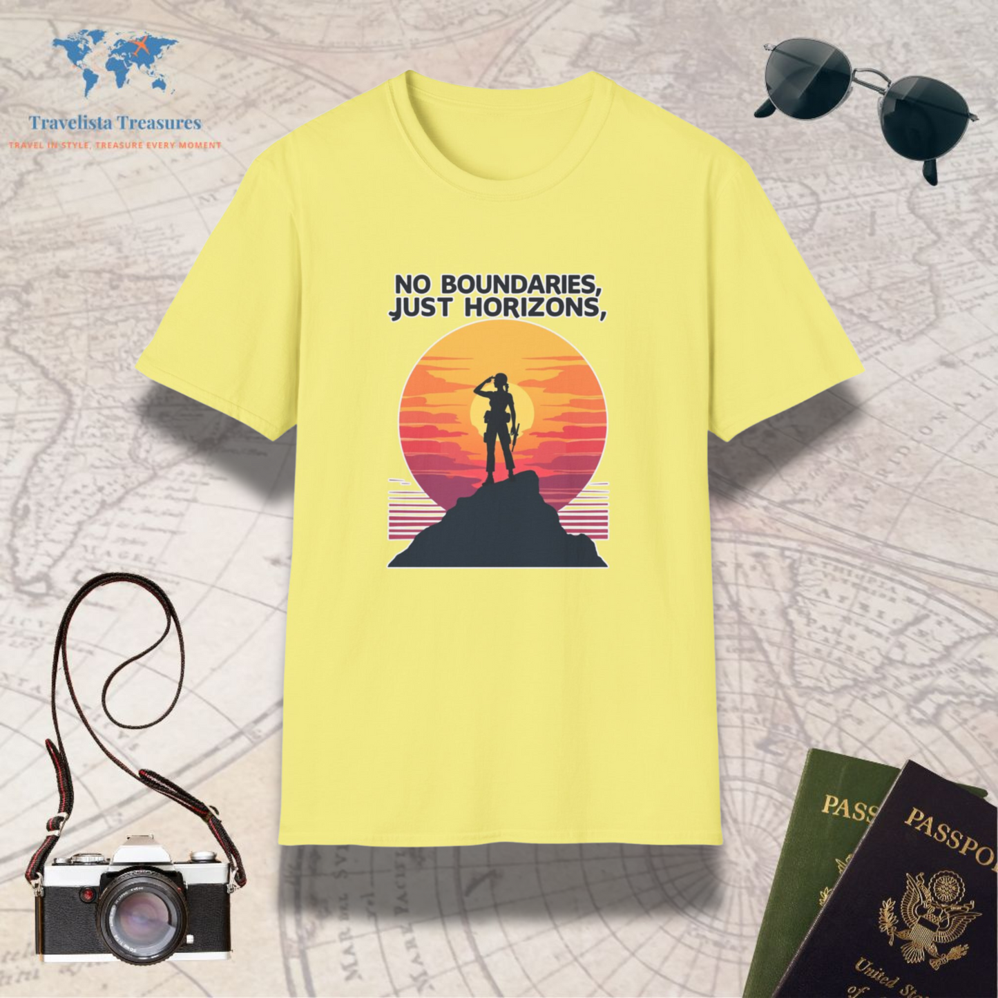 No Boundaries, Just Horizons T-Shirt