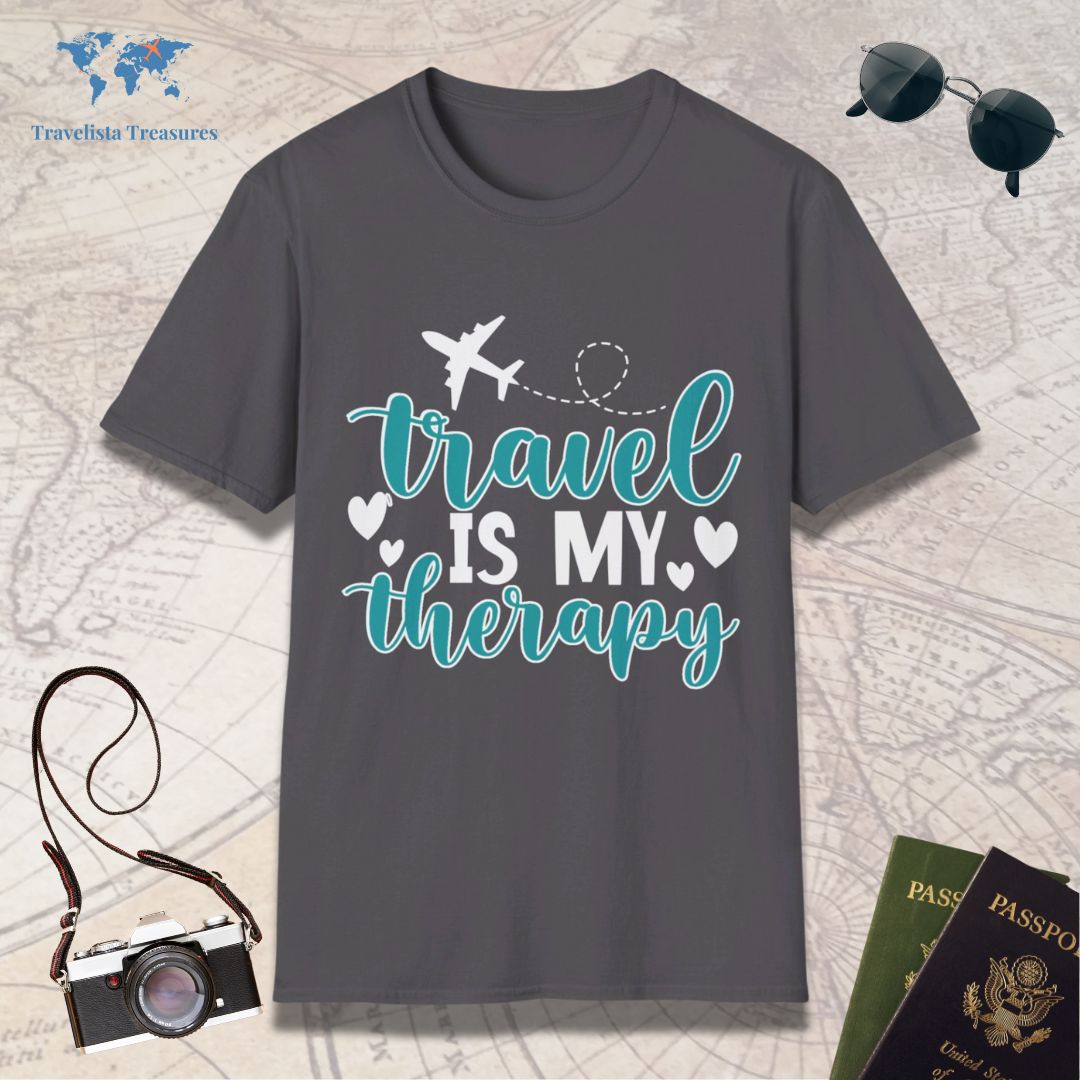 Travel Is My Therapy T-Shirt