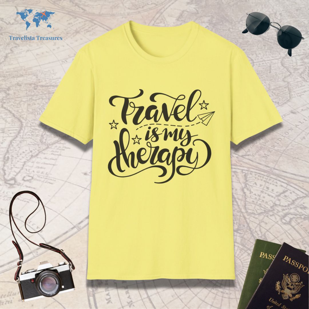 Travel Is My Therapy T-Shirt