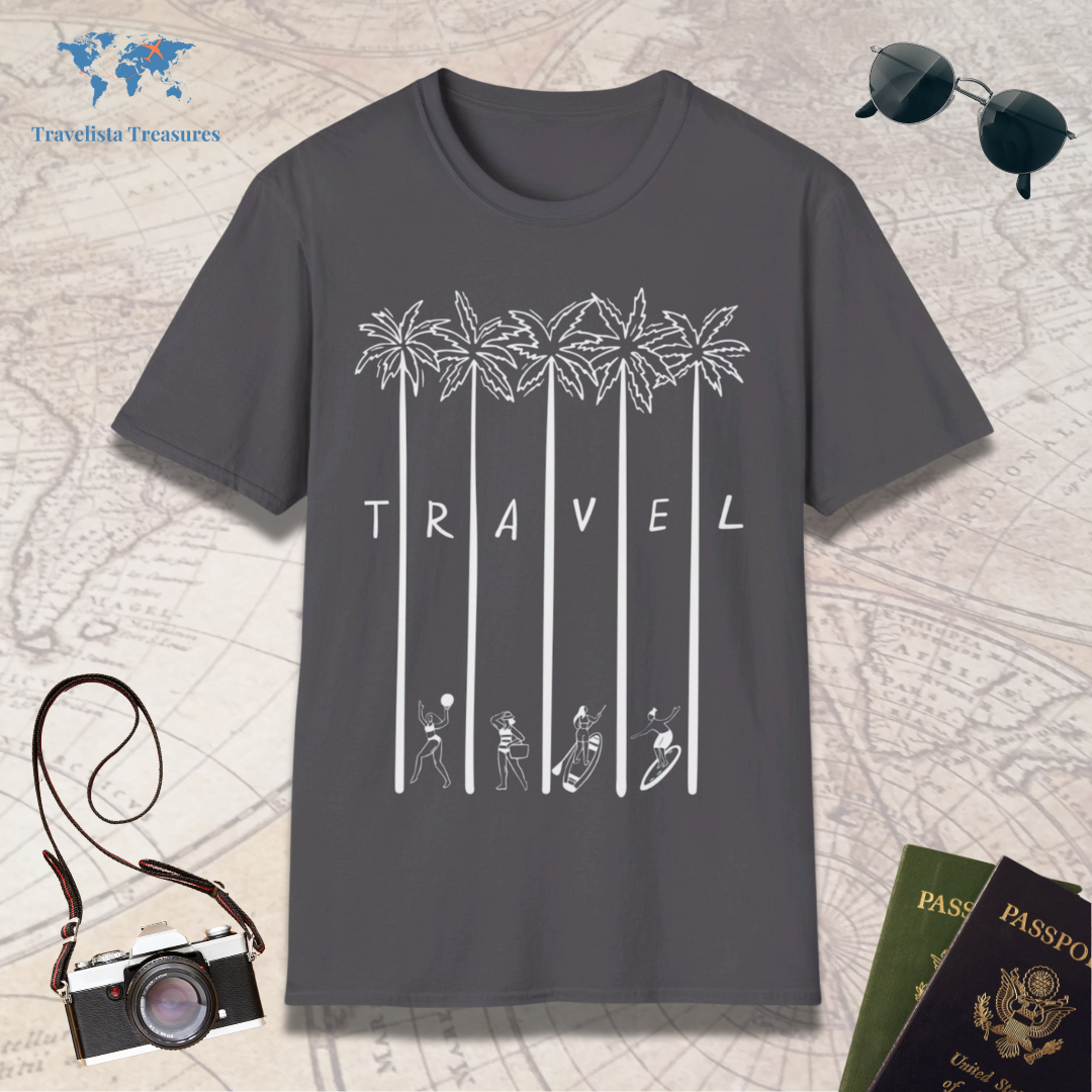 Travel Palm Trees T-Shirt