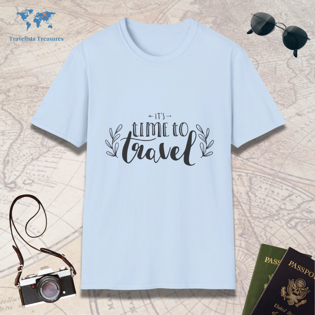 It's Time To Travel T-Shirt