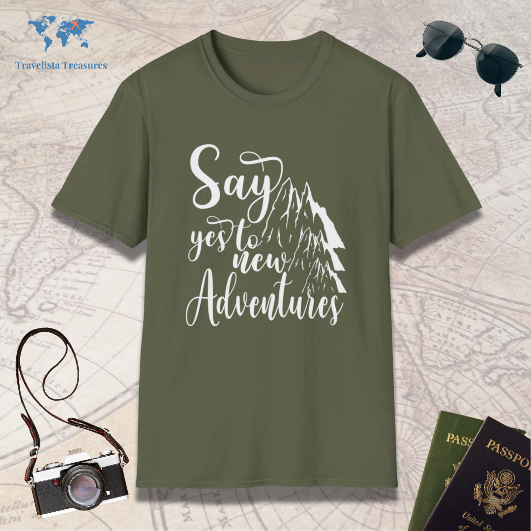 Say Yes To New Adventures T-Shirt