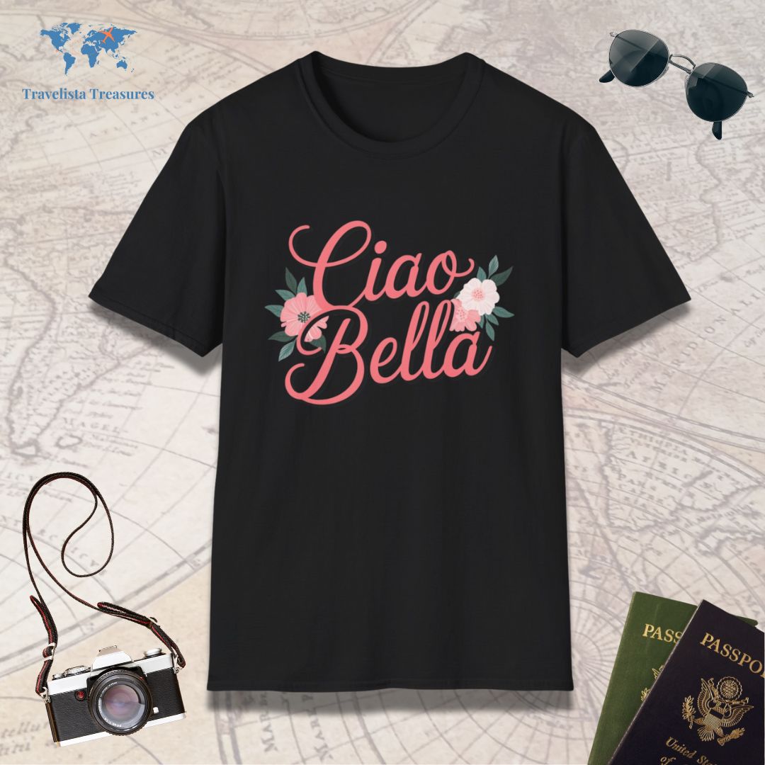 Ciao Bella_Pink Flowers T-Shirt