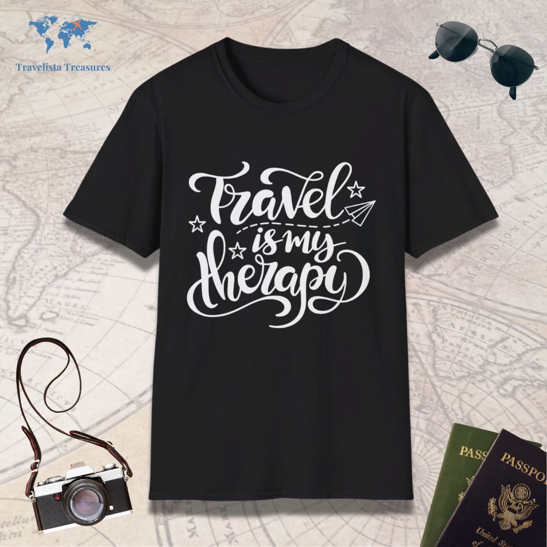 Travel Is My Therapy T-Shirt