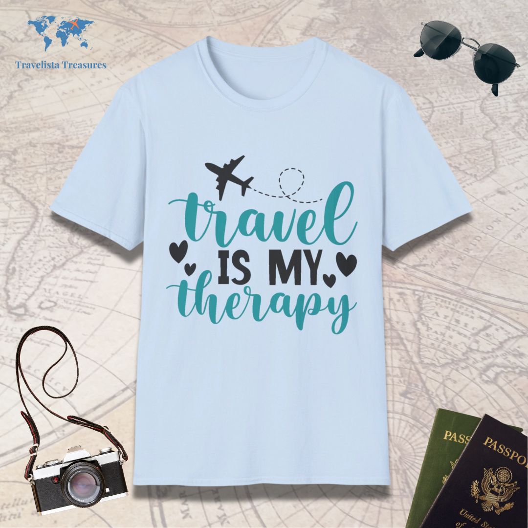 Travel Is My Therapy T-Shirt