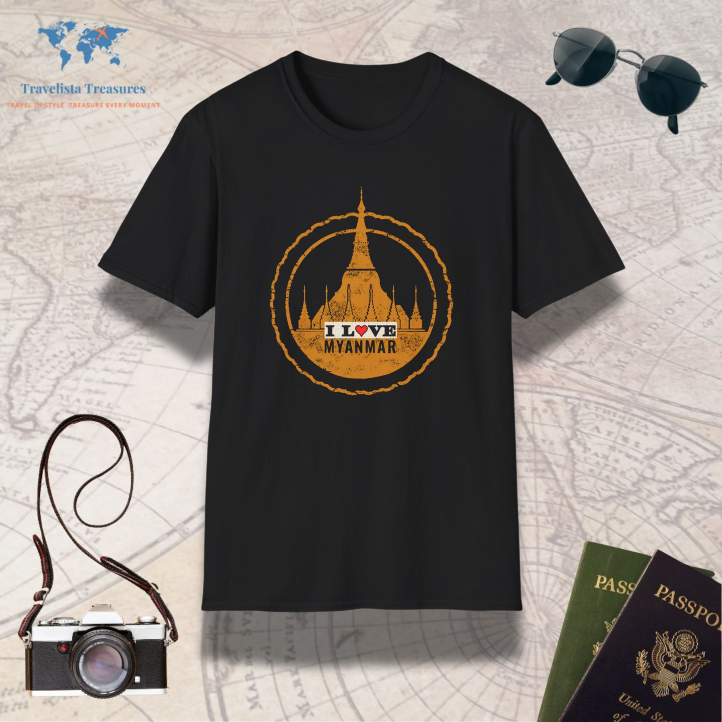 I love Myanmar T-Shirt