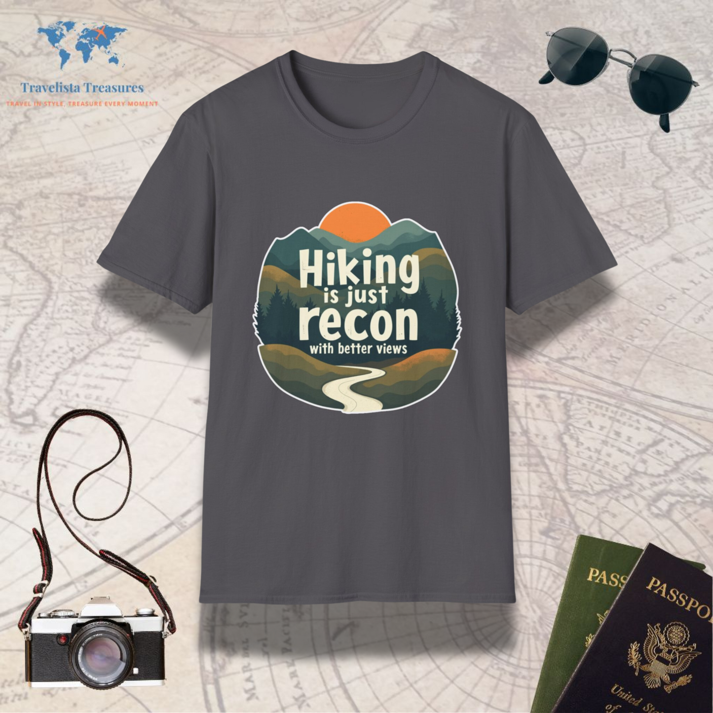 Hiking is Just a Recon T-Shirt