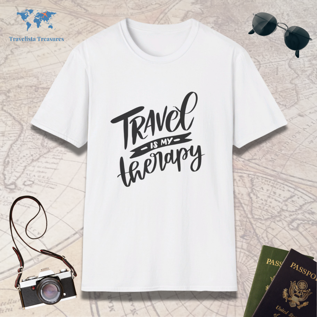 Travel Is My Therapy T-Shirt