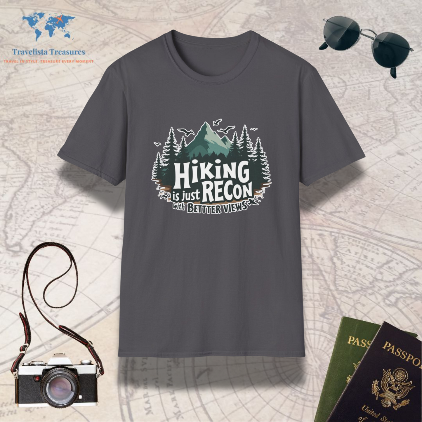 Hiking is just Recon with Better Views T-Shirt