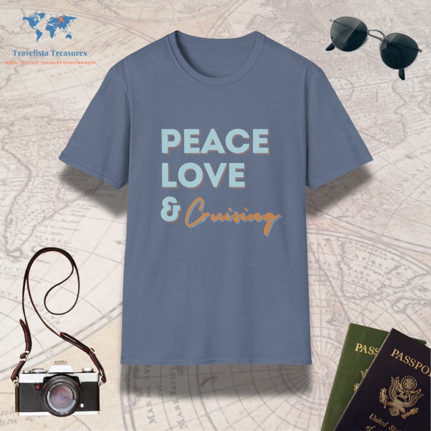 Peace, Love & Cruising T-Shirt