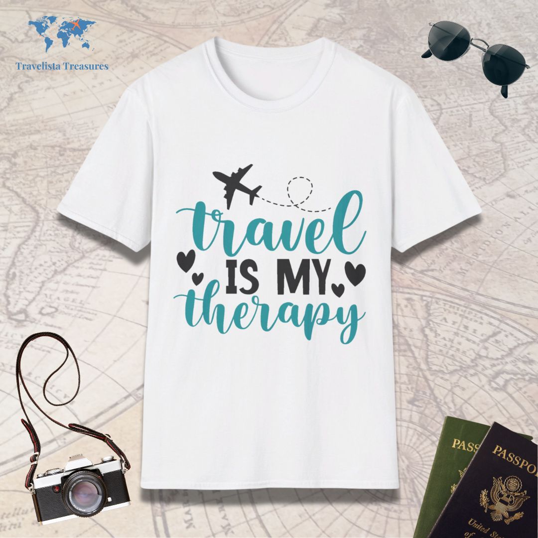 Travel Is My Therapy T-Shirt