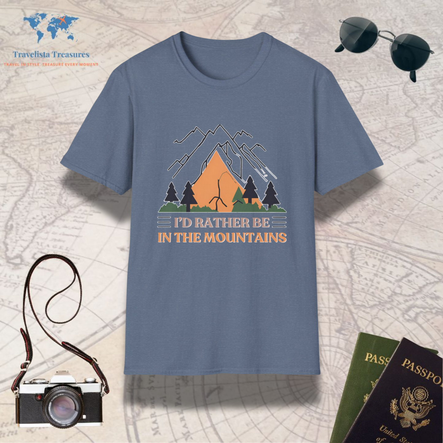 I'd Rather be in the Mountain T-Shirt