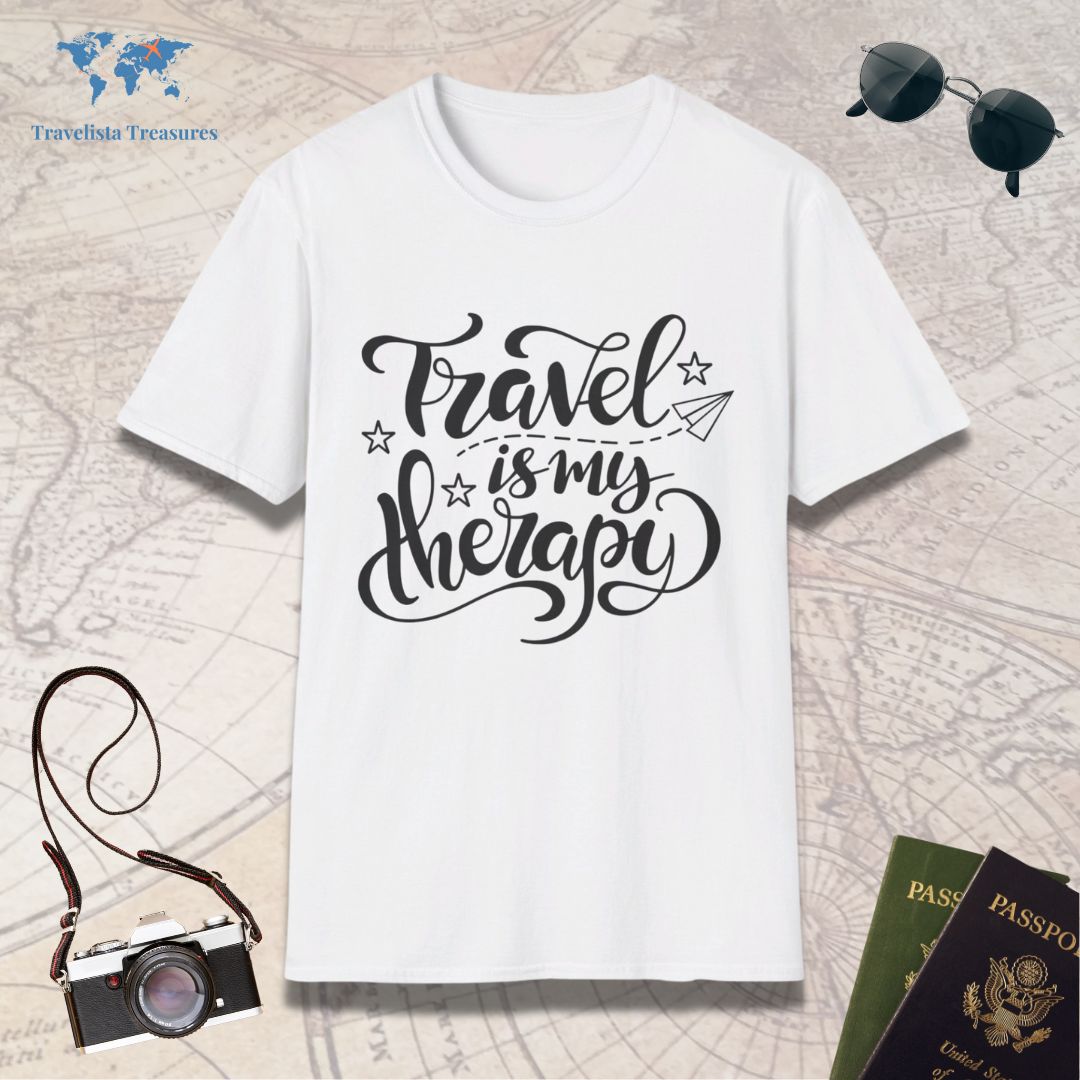 Travel Is My Therapy T-Shirt