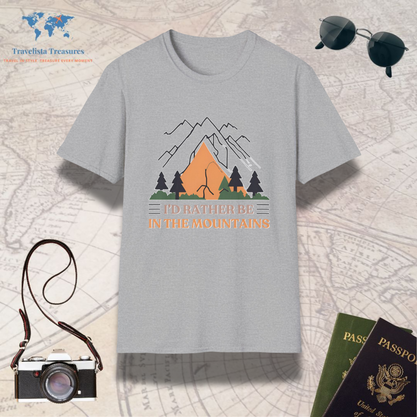 I'd Rather be in the Mountain T-Shirt