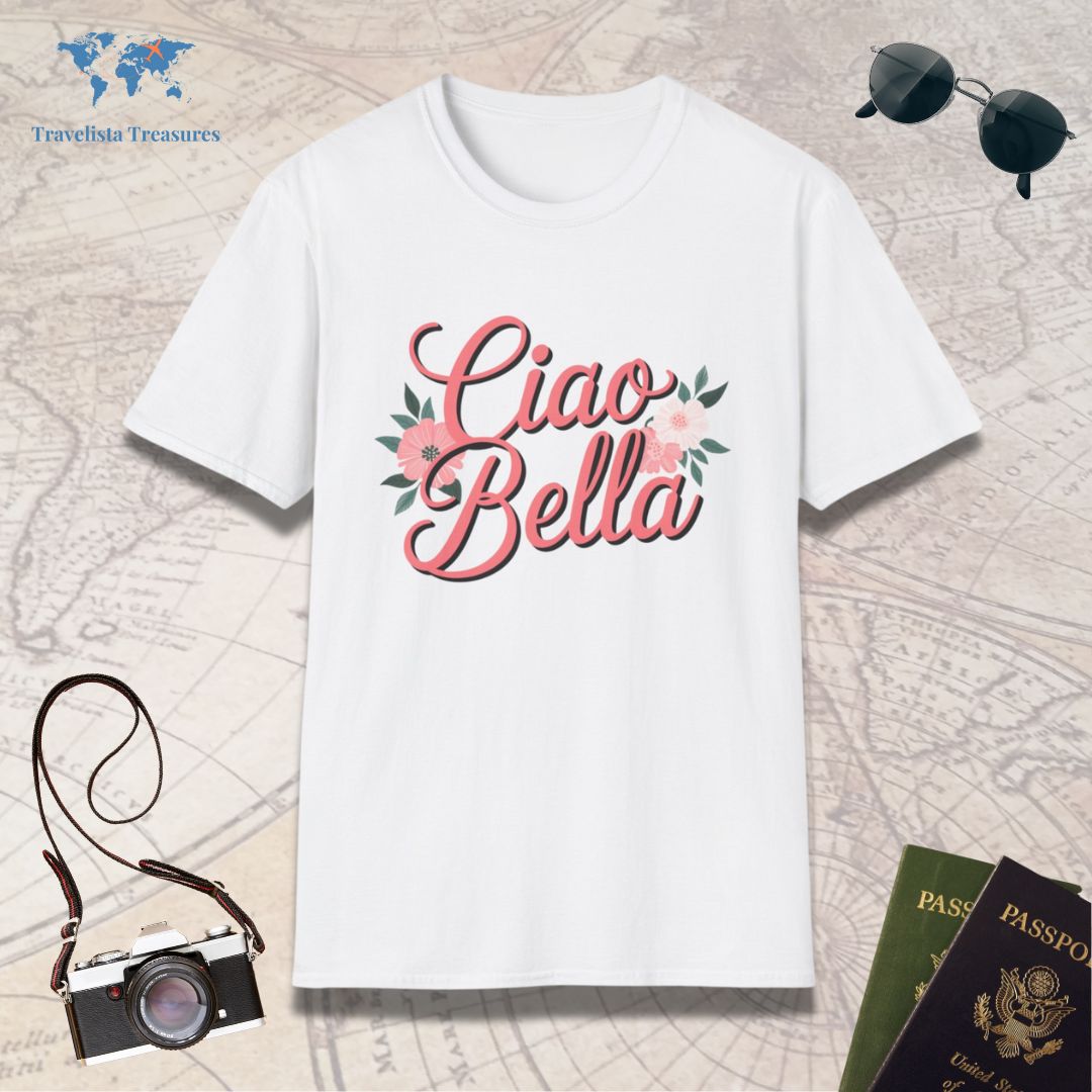 Ciao Bella_Pink Flowers T-Shirt