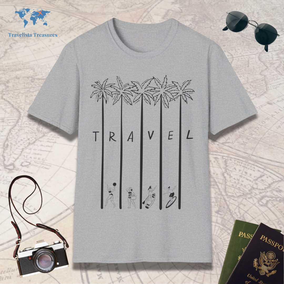 Travel Palm Trees T-Shirt