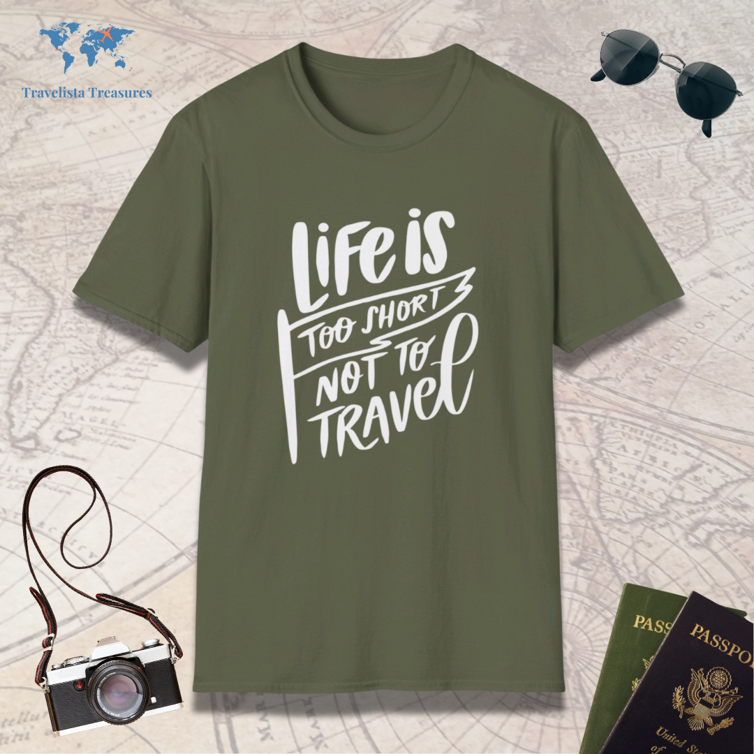 Travel Is My Therapy T-Shirt