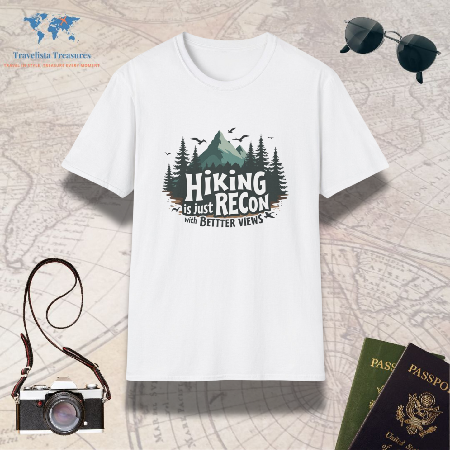 Hiking is just Recon with Better Views T-Shirt