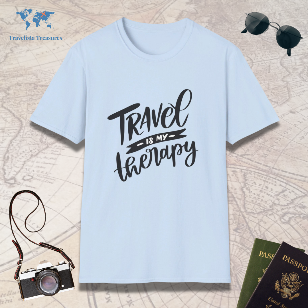 Travel Is My Therapy T-Shirt