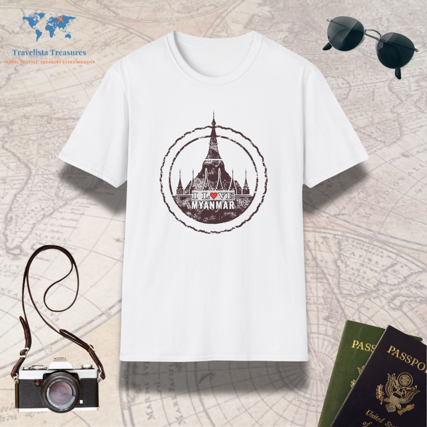 I love Myanmar T-Shirt