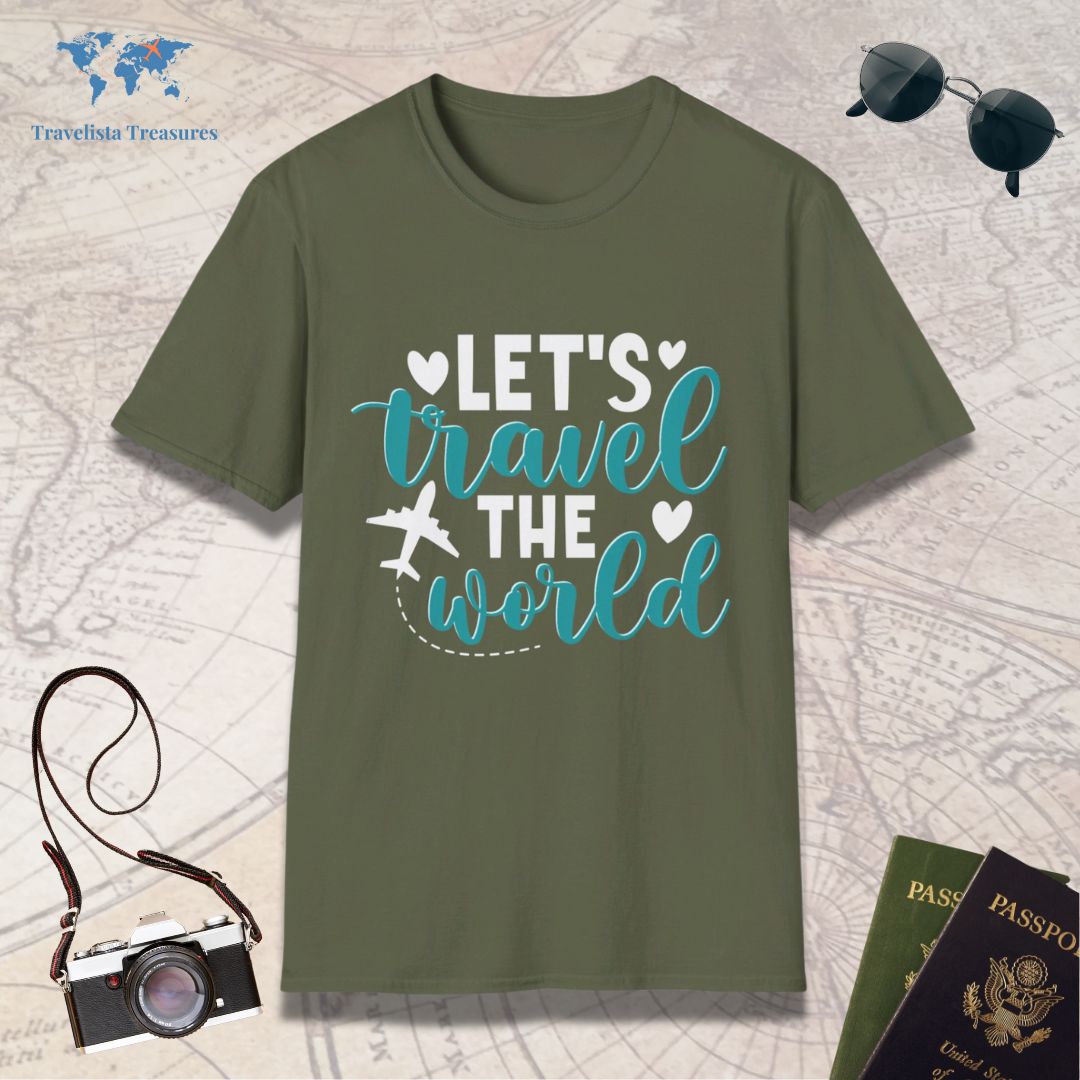 Let's Travel The World T-Shirt