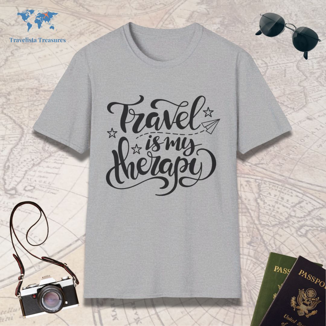 Travel Is My Therapy T-Shirt