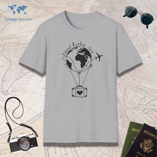 Travel Explore Live T-Shirt