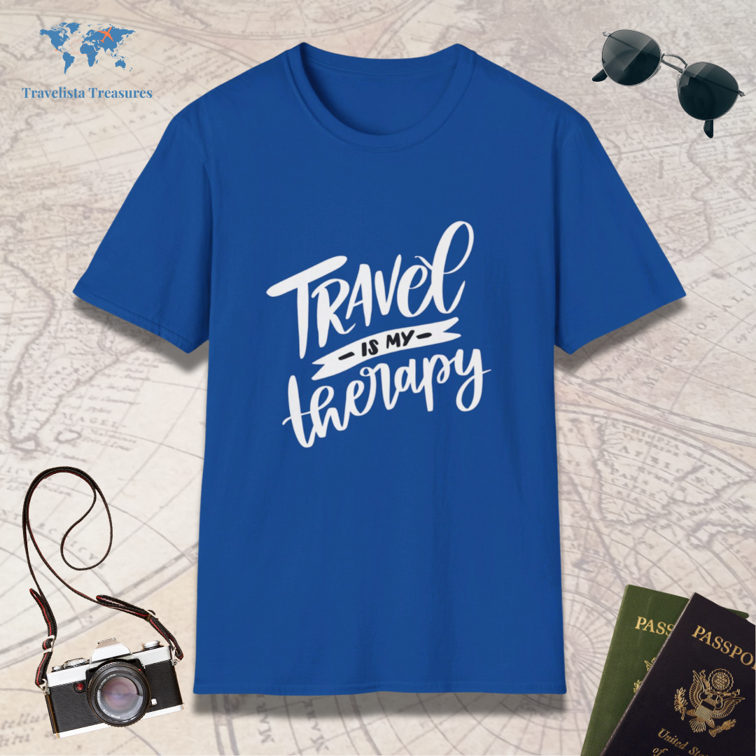 Travel Is My Therapy T-Shirt